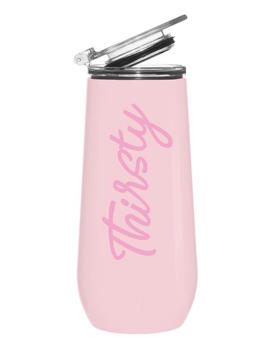 Slant Stainless Steel Champagne Tumbler - Thirsty